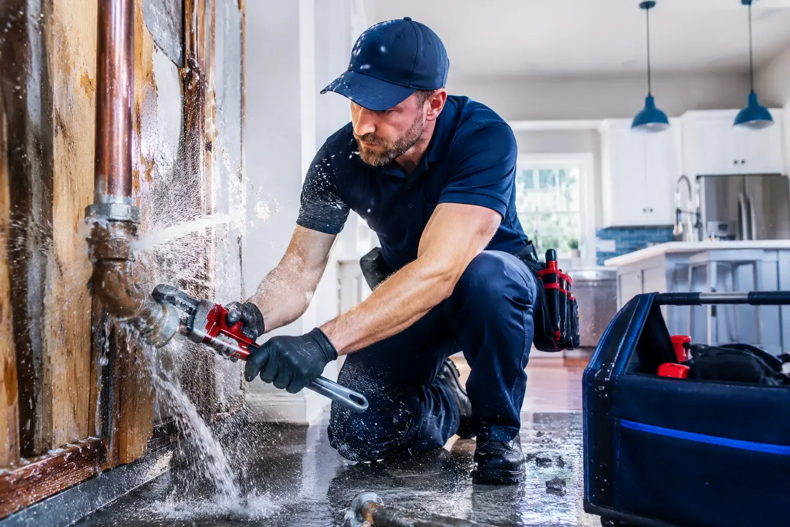 Local emergency pipe repair professionals in Burlington, KS